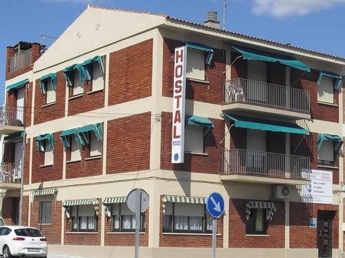 Hostal Rodes Mequinenza Eksteriør billede
